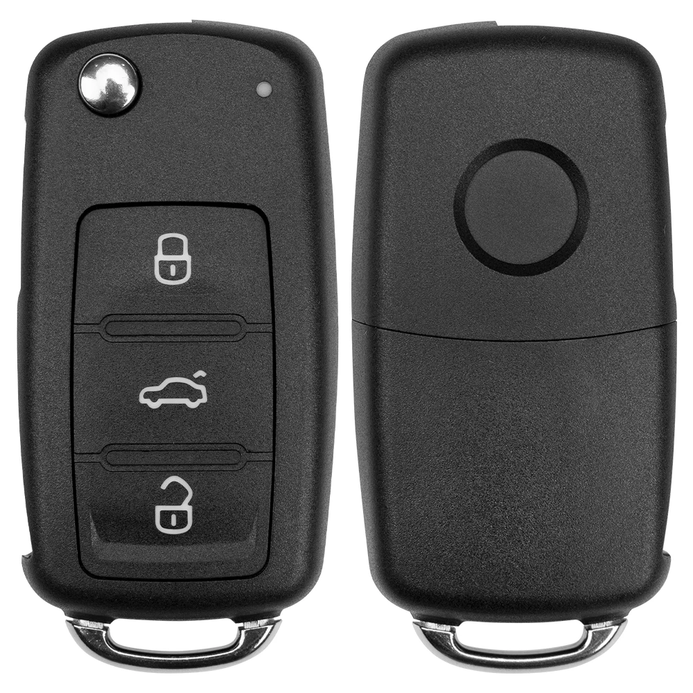 LIXIANG Keyless go 5K 0837202 AJ /202E 3T 0837202 N ID48 3 ปุ่มรีโมทกุญแจสําหรับ VW Caddy Eos Golf Jetta Beetle Polo Tiguan Touran