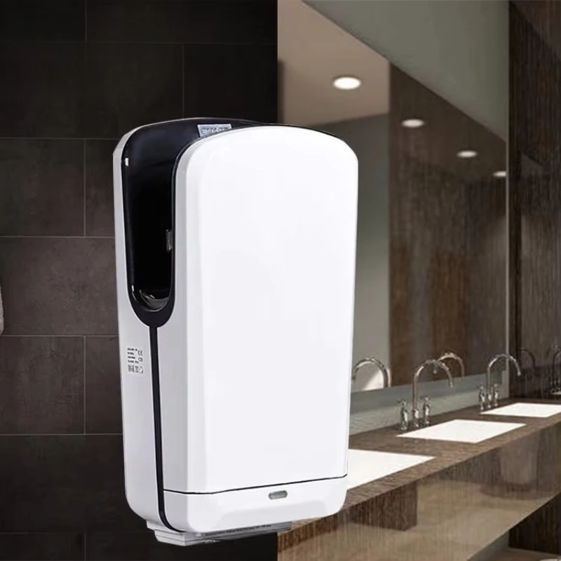 

Material Wall Mounted Hand Dryer Automatic Commercial Sensor High Speed Jet Air Hand Dryer for Toilet