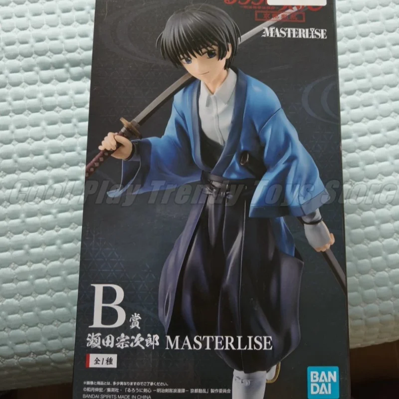 【In Stock】 Bandai Original Ichiban Kuji Rurouni Kenshin Seta Soujirou Action Figure Model Doll Brand New Boxed Anime Characters