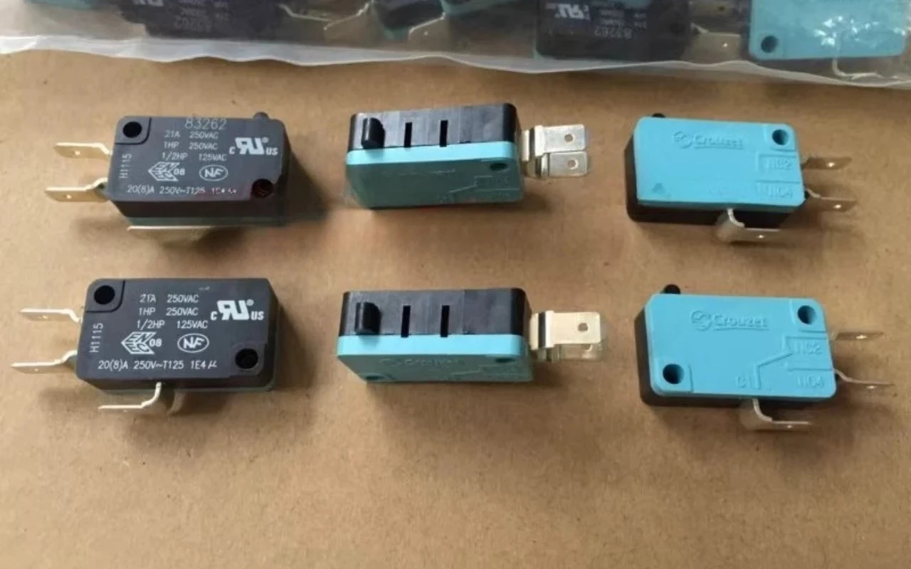 2Pcs/France, large micro switch 83262 limit travel switch 3 pins 20A250V normally open