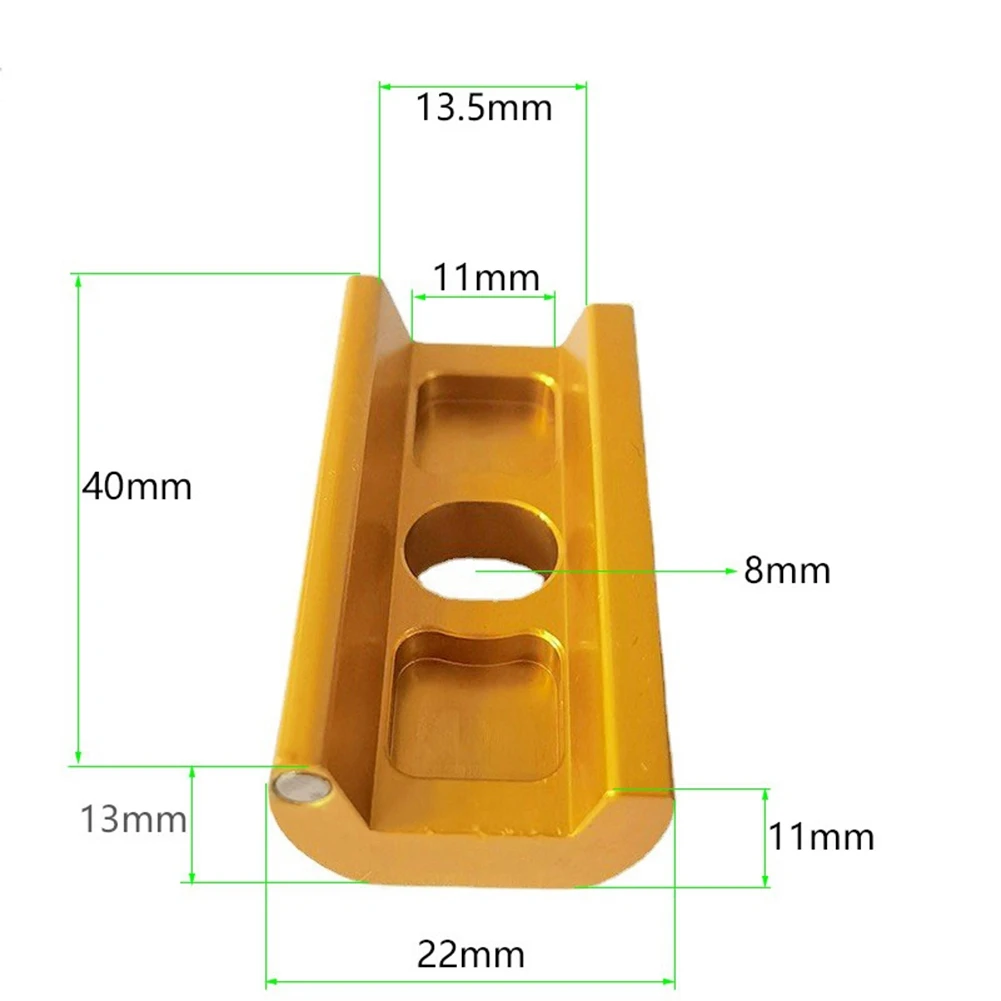 Cycling Bike C Hook Clamp Plate for Brompton 3SIXTY Folding Bike Aluminum Alloy Magnetic Hinge Clamp Plate,Titanium