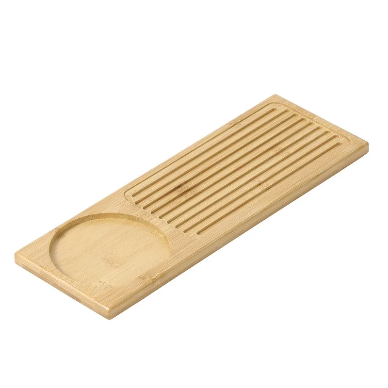 

Japanese-style tea tray, small tea table, simple for home use, solid wood single person, one pot and two cups of small size.