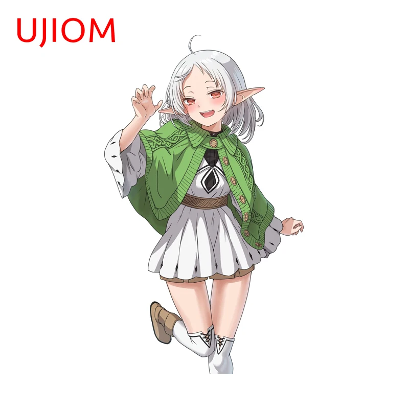UJIOM Seductive Sylphiette Waifu Picture Wall Sticker Trendy Personality Playful Sunscreen Picture Decal Living Room Decor