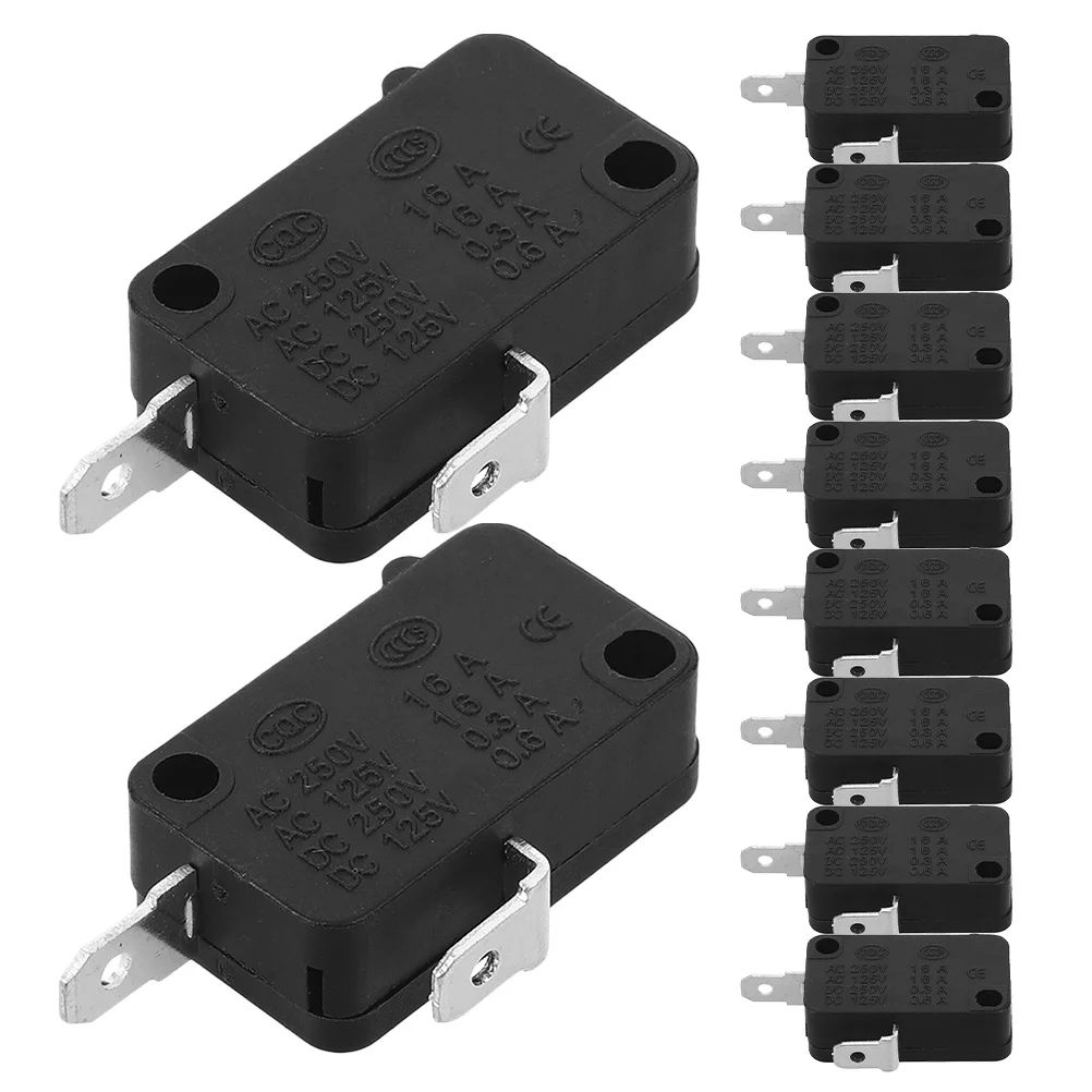 

10Pcs Switch Microwave Oven Door Replacement Part High Power Micro Switch Oven Repair Parts Microwave Parts Micro Limit Switches