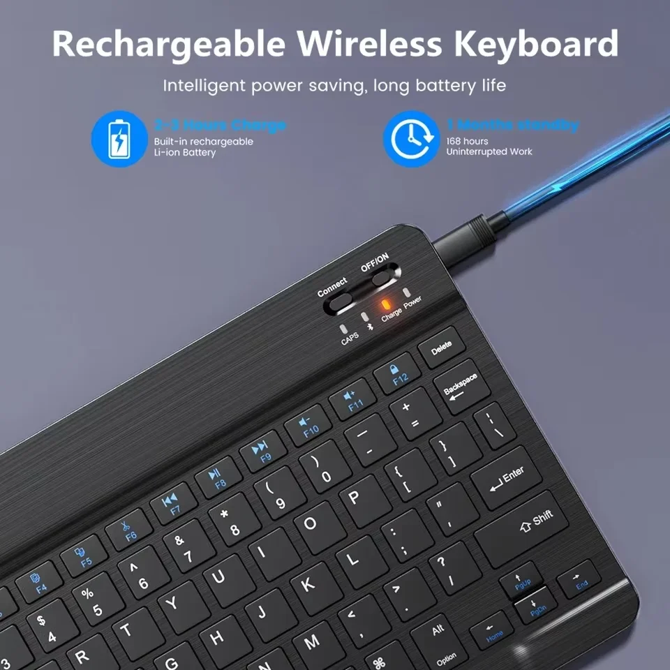 بلوتوث اللاسلكية لوحة المفاتيح Teclado لباد لوحة المفاتيح الماوس كومبو ل شاومي سامسونج هواوي اللوحي أندرويد IOS ويندوز كمبيوتر محمول,Arabic keyboard,لوحة مفاتيح عربية