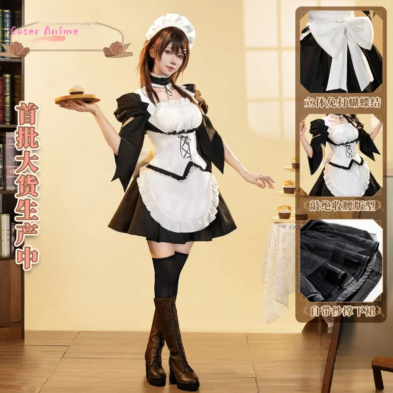 

Ayuzawa Misaki Cosplay Costume Kaichou wa Maid-sama!Uniform Halloween Carnival Party Christmas Play Role Clothes Clothing
