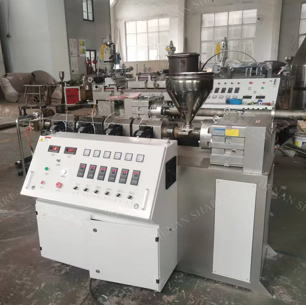 Recycled Polyester Staple Fiber Making Machinery Plastic PET PP Recycling Fiber Cotton Making Machine