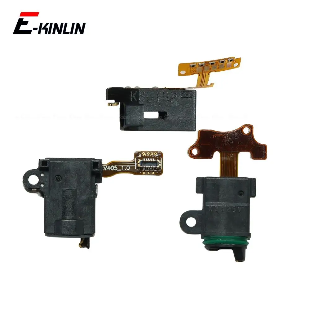 Ear Earphone Jack Audio Flex Cable For LG V20 V30 V30S Plus V35 V40 V50 V50S V60 ThinQ 5G Headphone Port Connector Repair Parts