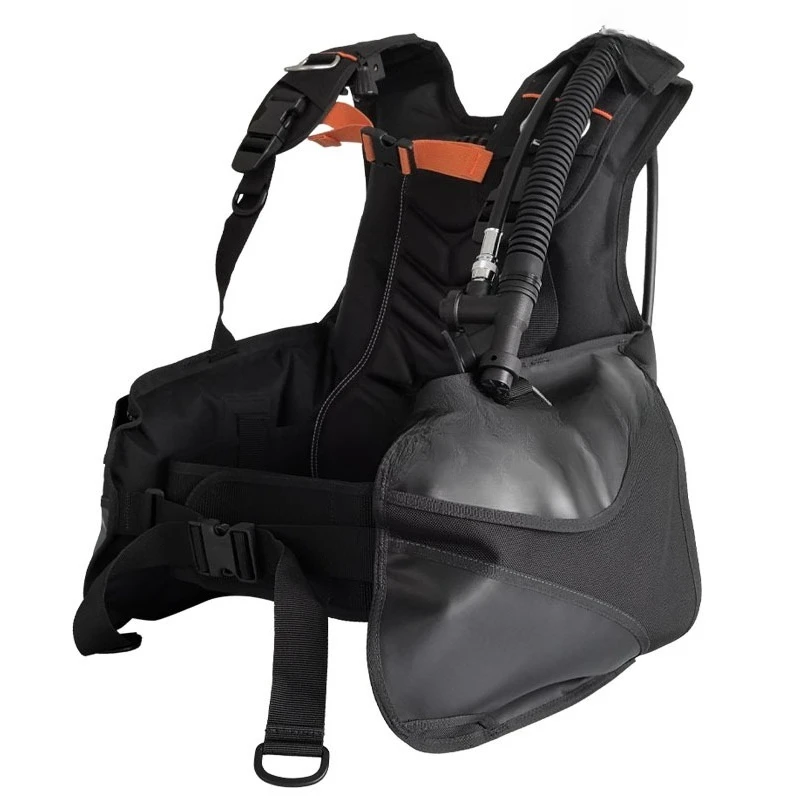 Deep diving buoyancy adjuster, inflatable vest, vest, back-flying scuba equipment buoyancy adjuster