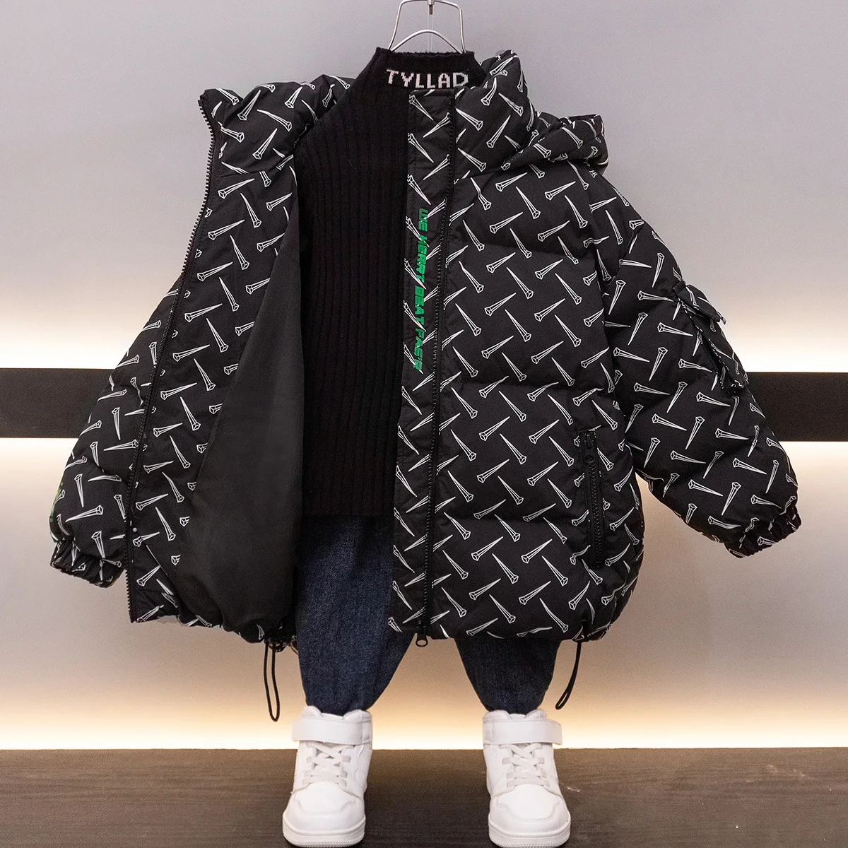 

Boys Down Parkas Winter 2024 Children Thick Coats For Baby Warm Jackets Outdoors Clothing Kids Outerwear Hoodies Costume Tops 9Y