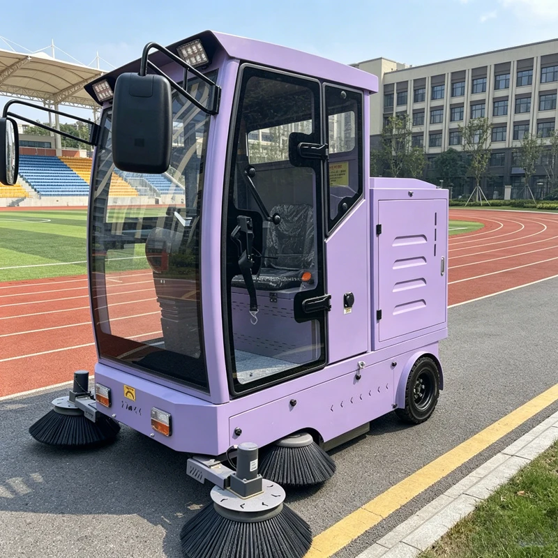 Customized Electric Road Sweeper Truck Road Cleaning Machine Heavy Duty Street Sweeping machine Industrial Floor Sweeper Machine