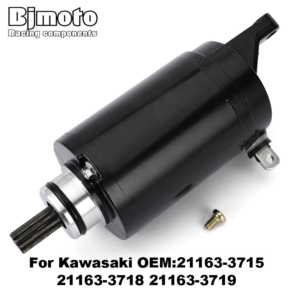 Motorcycle Starter Motor for Kawasaki BR250 Z250SL BX250 Ninja 250SL 21163-0739 JT1200 JH1200 A1 A2 21163-3715