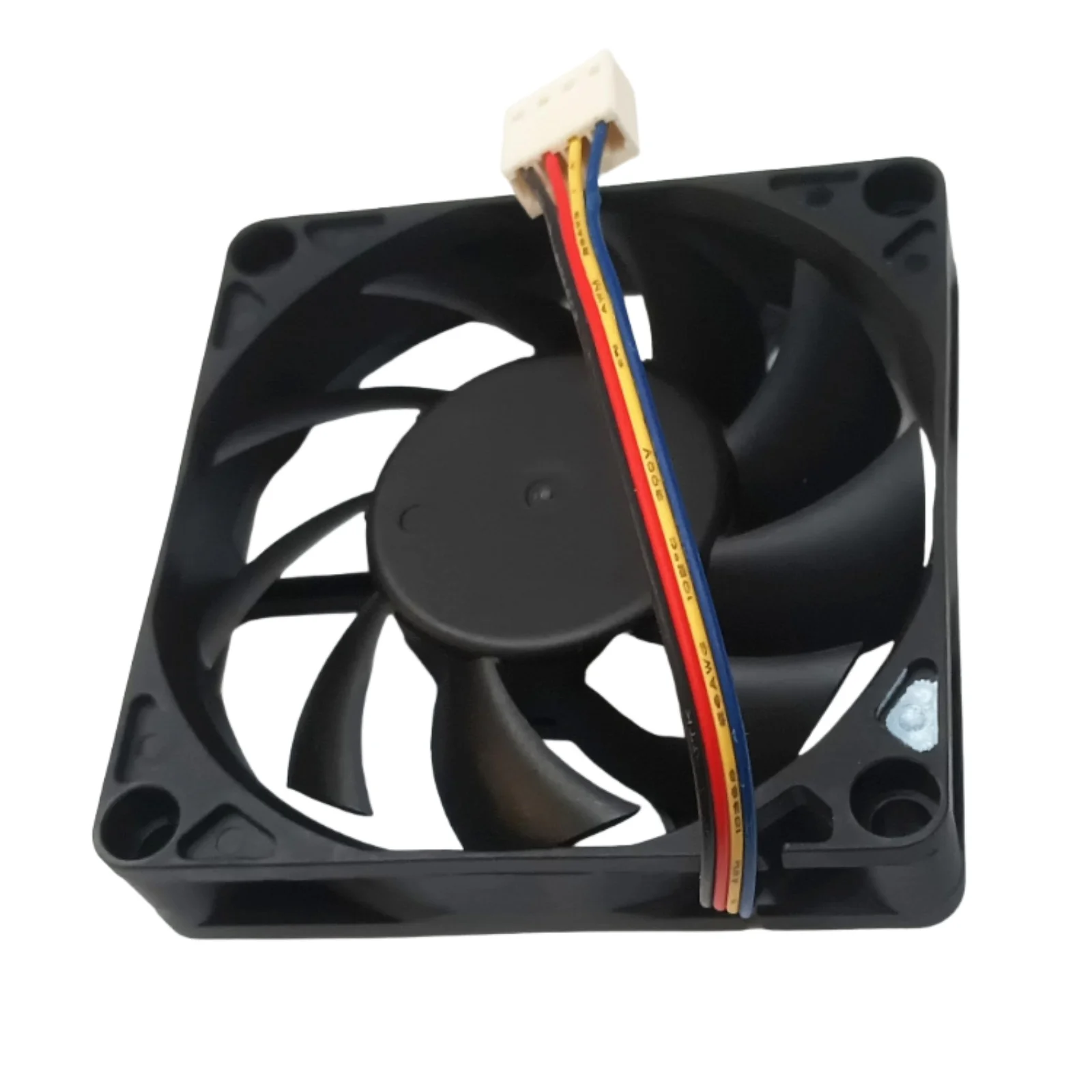 70mm 7015 방열판 CPU 쿨러 팬 (EVERFLOW R127015SM 7015 7CM PWM 쿨링 팬, 12V 0.15A 유압 베어링 저소음 슬림형)