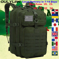 Hiking Waterproof Rucksacks Army 30L/50L Tactical Backpack Men 900D Nylon Military Outdoor Camping Trekking Hunting Bag