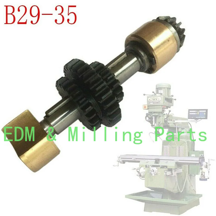 

CNC Milling Machine Part Automatic Feed Umbrella Triple Section Gear For Bridgeport B29-35