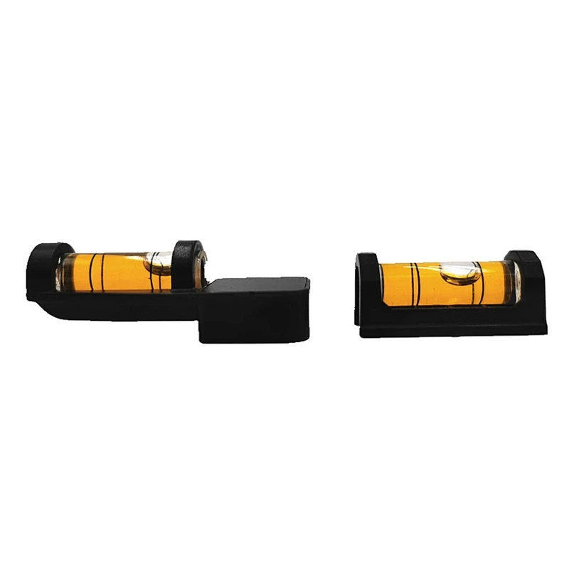 2Pcs Scope Mounting Leveling Tool Magnetic Gunsmith Level Kits Bubble Level Accessory Bubble Spirit Levels for Hunting