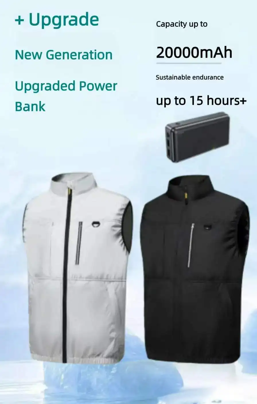 Summer New Fan Vest Outdoor Cooling Workwear