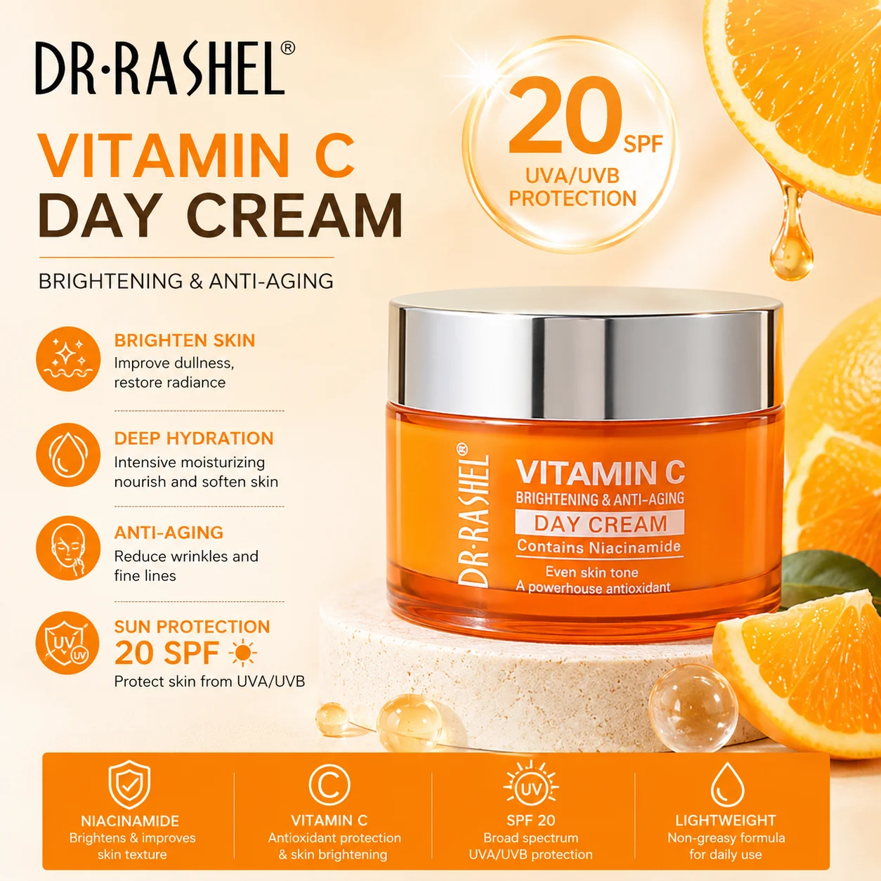 DR·Rashel Centella Ceramid Beruhigende, Barrierestärkende, Langzeit-Hydratisierende, Feuchtigkeitsspendende und Aufhellende Gesichtscreme – Detail 10