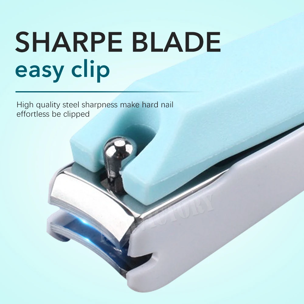 1 Uds. Cortauñas sin salpicaduras, manicura para uñas y pies, cortaúñas, tijeras profesionales para cutículas, herramienta de accesorios