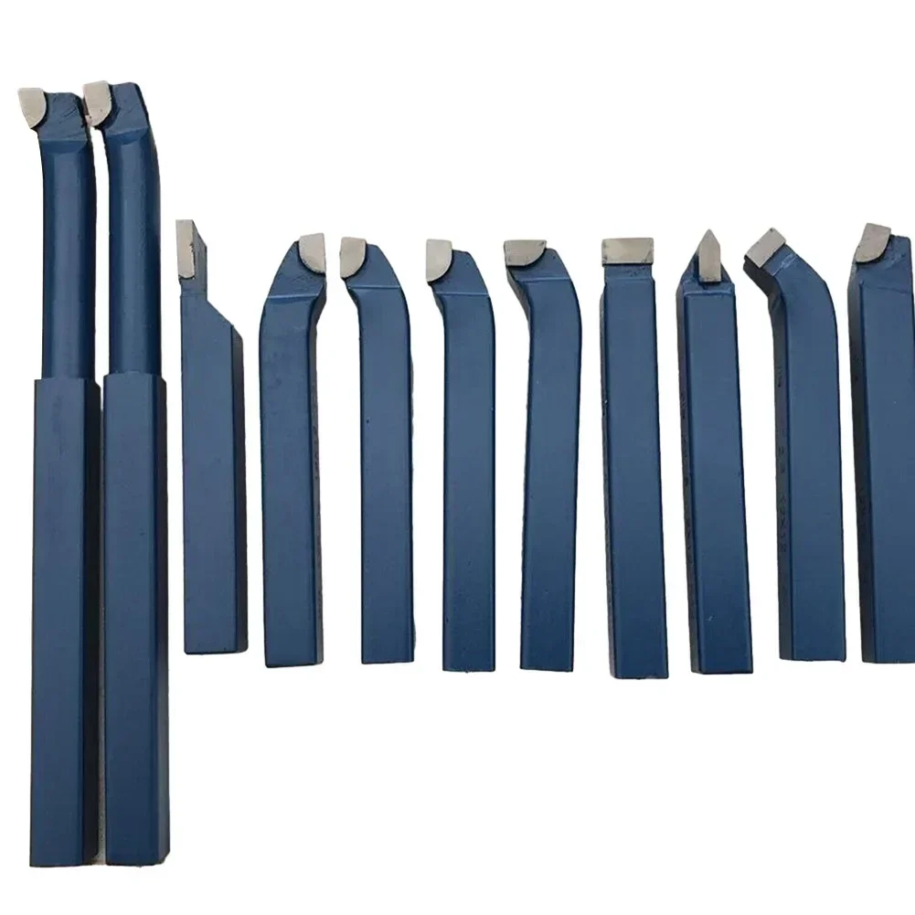 

11PCS Carbide Lathe Boring Cutter Metal Internal Turning Tool Copying Small Hole 10mm 12mm Tipped Cutting Tool Bit Set