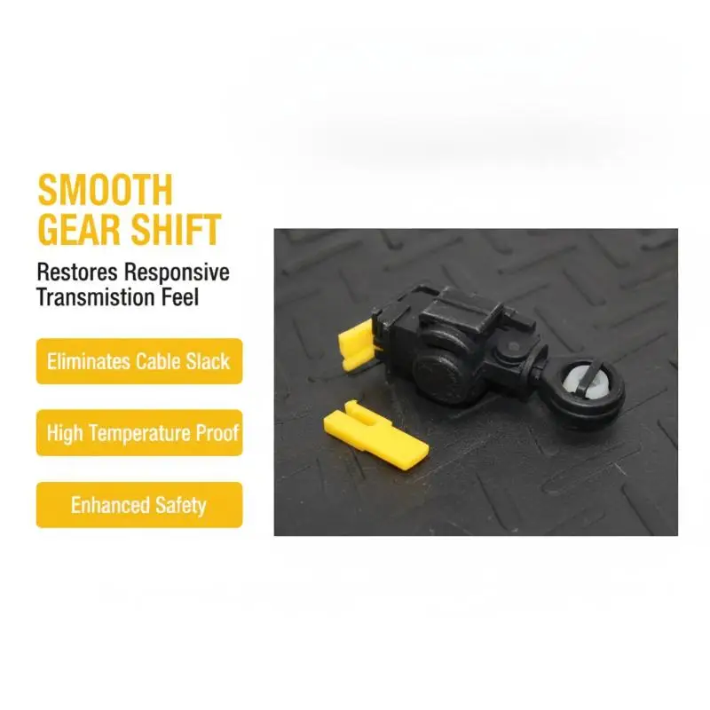 4S6P7412AB Gear Linkage Transmission Cable End Repair Kit 1 Set Professional Auto Repair Parts Fit for 2009 Car Models