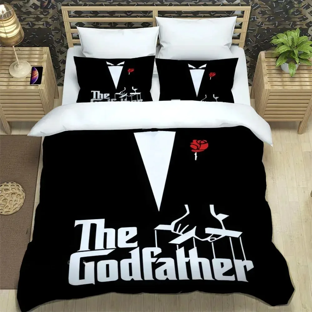 The Godfather printed Bedding Sets exquisite bed supplies set duvet cover bed comforter set bedding set luxury birthday gift