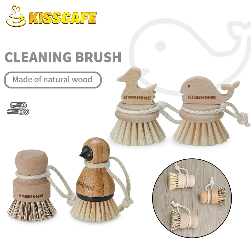 Coffee Grinder Brush Espresso Machine Brush Filter Basket Cleaning Brush Accessories Coffee Powder Dusting Brushes Barista Tools