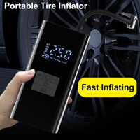 Tire Air Pump Wireless Portable Inflator JN058 LCD Display With LED Light Digital Portable Tire Pressure Gauge Air Compressor