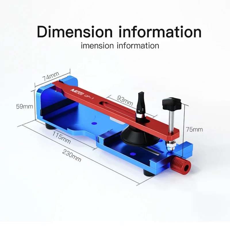 MAANT QP-1 dispositivo di separazione dello schermo LCD del telefono multifunzione riscaldamento gratuito Android per Display di riparazione della Cover posteriore iOS strumenti aperti