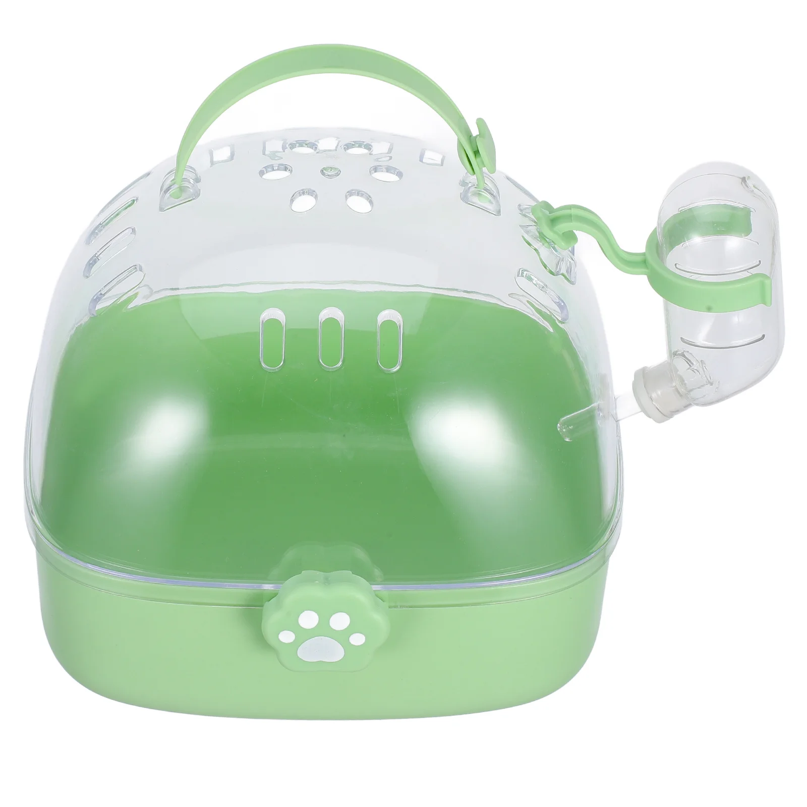 

Portable Hamster Cage Small Pet Carrier with Water Bottle Travel Cage for Gerbils Mice Rabbits Birds Versatile