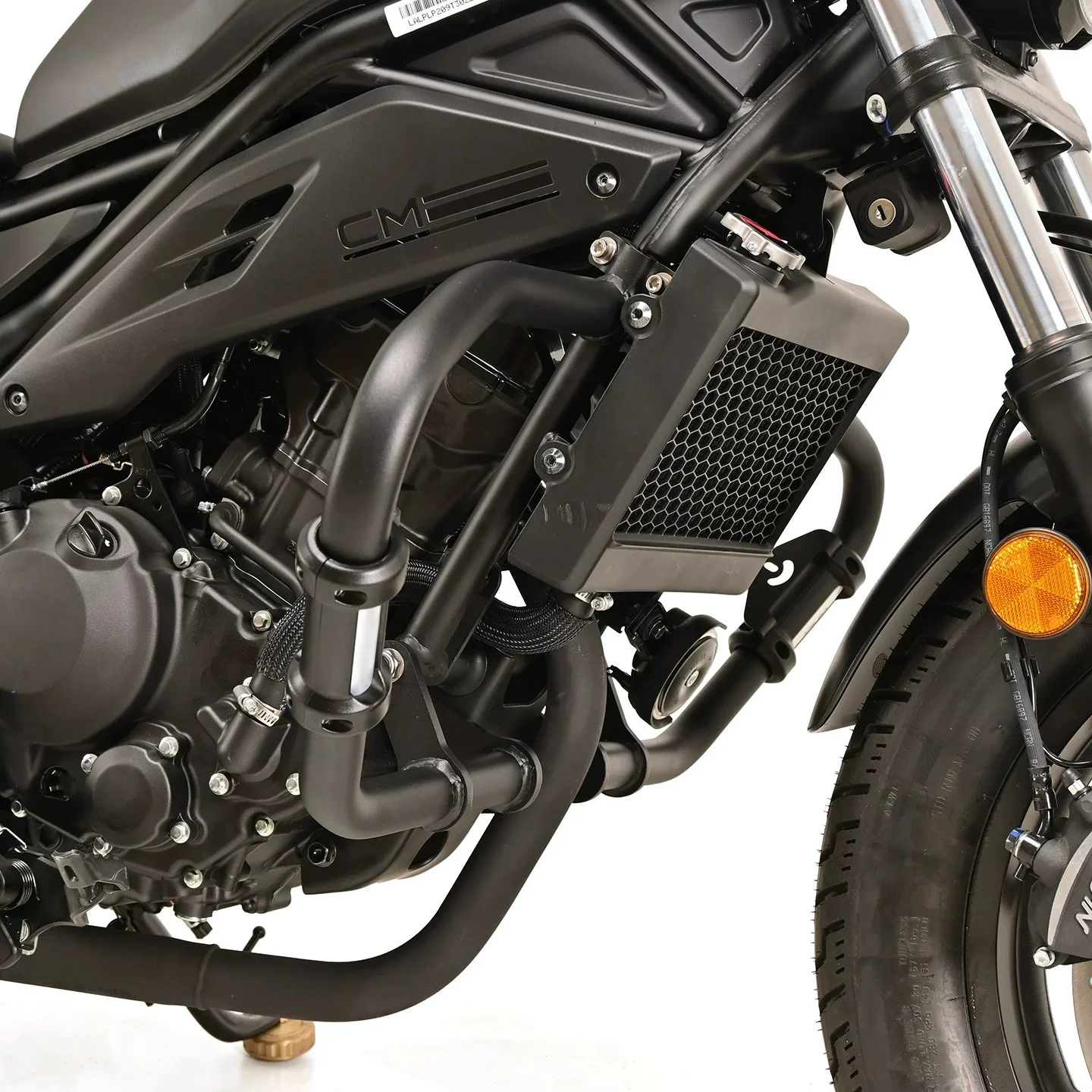 FOR Matte Black Crash Bar Anti-Collision Bumper & Sport Frame Sliders for CM300 CLC 300 Stylish Protective Gear Motorcycle