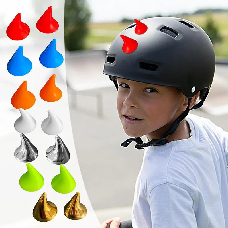 

Шлем Flair, лыжное снаряжение, набор из 14 милых украшений для шлема для вечеринок на Хэллоуин, реквизит для фотосессии, косплей-театр