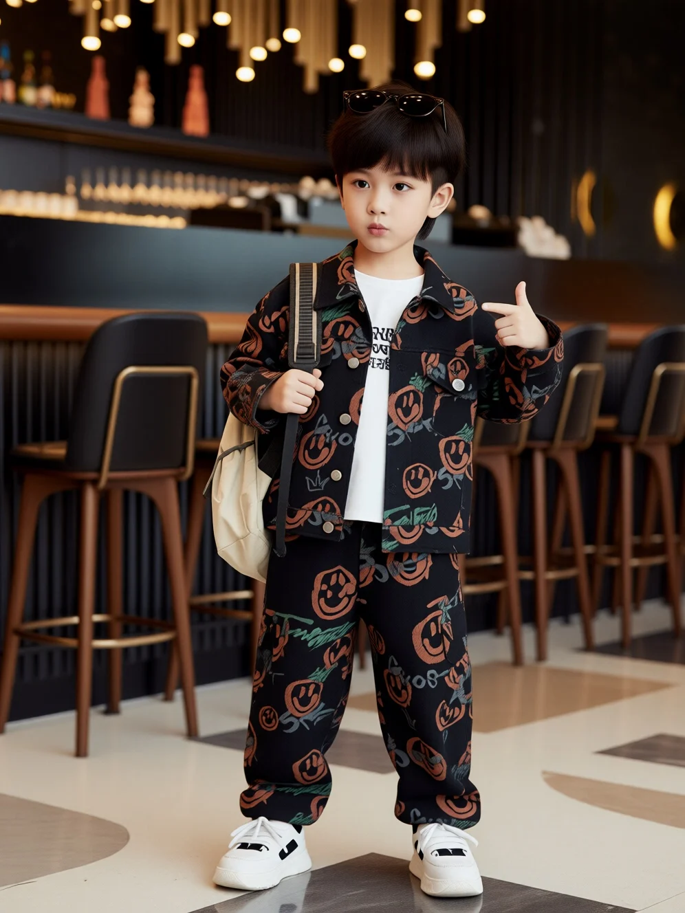stylish-boys'-spring-autumn-denim-two-piece-set-fashionable-trendy-kids'-clothing-casual-breathable-machine-washable
