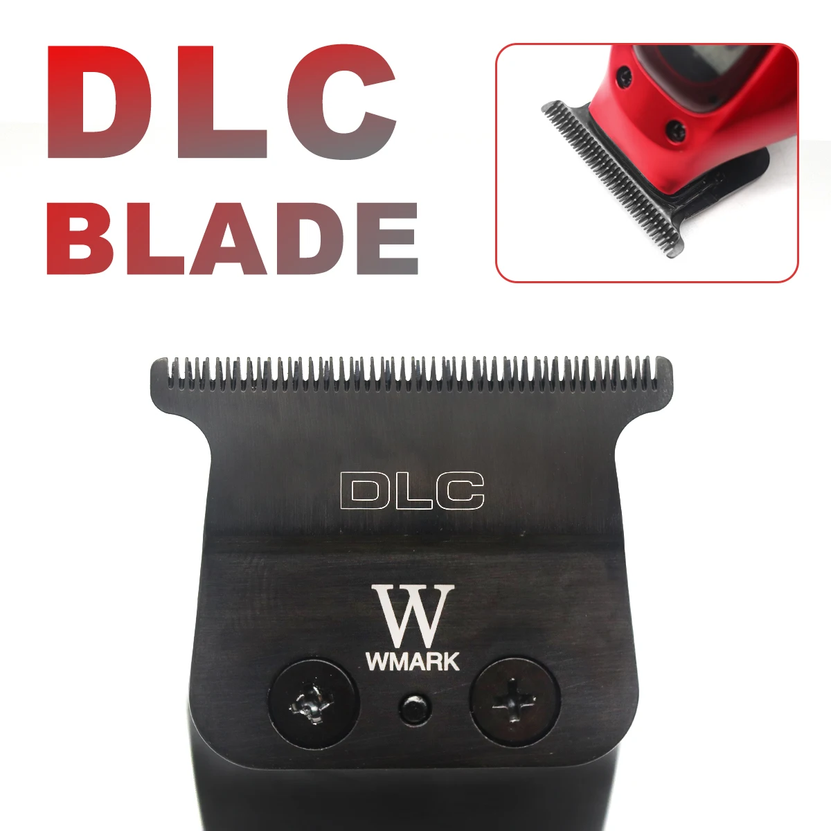 WMARK NGIF2 Ttrimmer for Men DLC Blade 10000RPM Magnetic Vector Motor Full Metal LCD Professional Hair Trimmer Finishing Machine