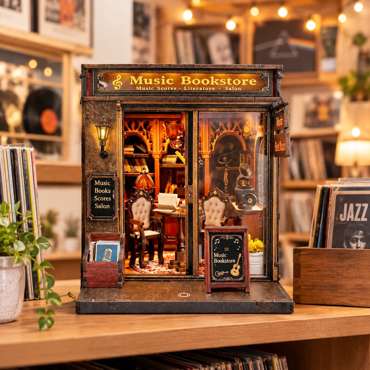 bookend-book-nook-kit-wooden-3d-music-booksotre-model-building-bookshelf-insert-assembly-craft-with-furniture-home-decor