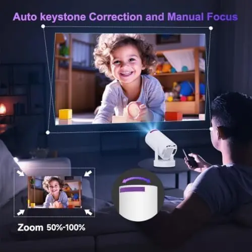 Scare Cast Projector, Fantasy Projector - Smart Halloween Window Movie Projector with Dual WiFi ，Outdoor Horror Display