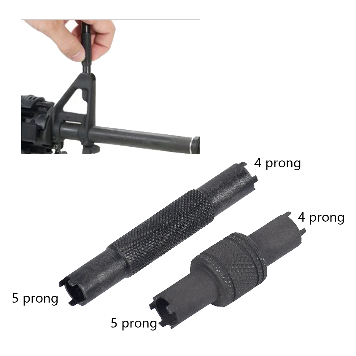 Tactics Front Sight Adjustment Tool Hunting Rifle Accessories with 4 & 5 Prong for A1/A2