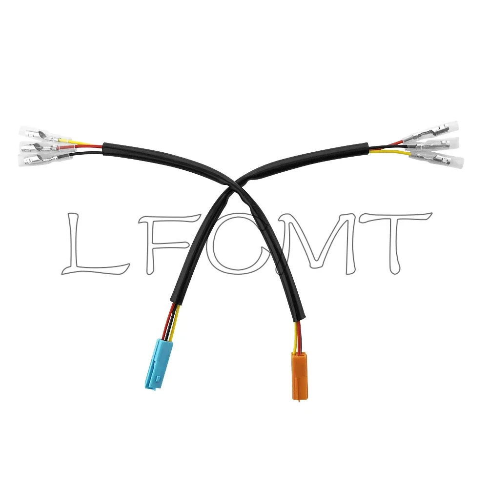 3Pin Front Turn Signal Wiring Adapter Connector Fit for HONDA CB 125R 150R 300 650 F/R 400 500 F/X 1000R NC750 REBEL CMX 300 500