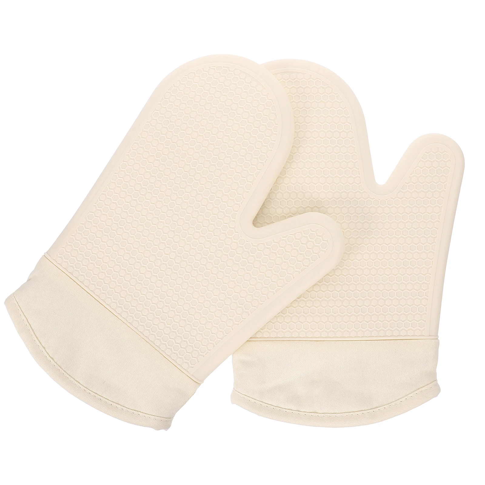 

1pcs 1 Pair Oven Mitts For Kitchen Baking Cooking Heat Insulation Protective Gloves Thickened Microwave Glove Grilling Mitt Hand