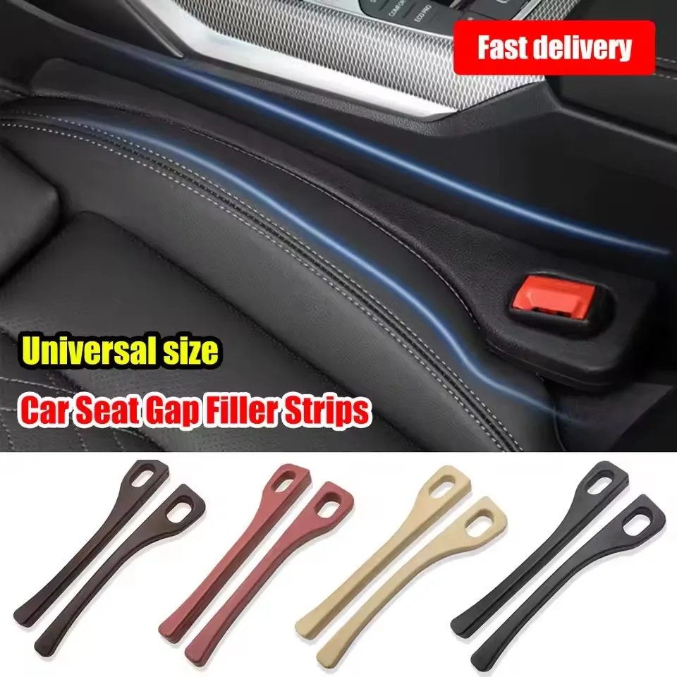 

Car Seat Gap Filler Side Seam Plug Strip Universal Leak-proof Filling Strip For All Car Model Wallet Holder Car Accessories