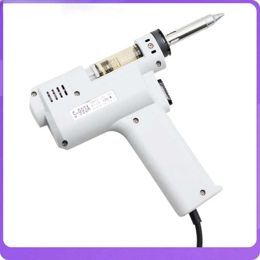 Brand New S-993A Powerful Single Air Pump Electric Tin Suction Device Suction Gun Suction Pump 100w Tin RemovalTool