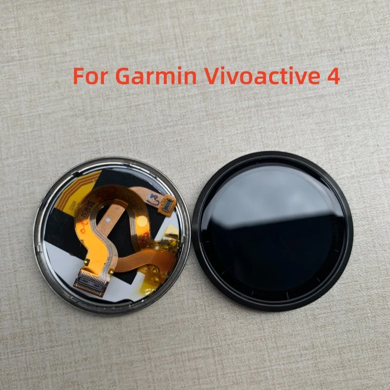 Оригинальный сенсорный экран-дигитайзер для Garmin Vivoactive 4, замена LCD-дисплея в сборе для ремонта экрана смарт-часов