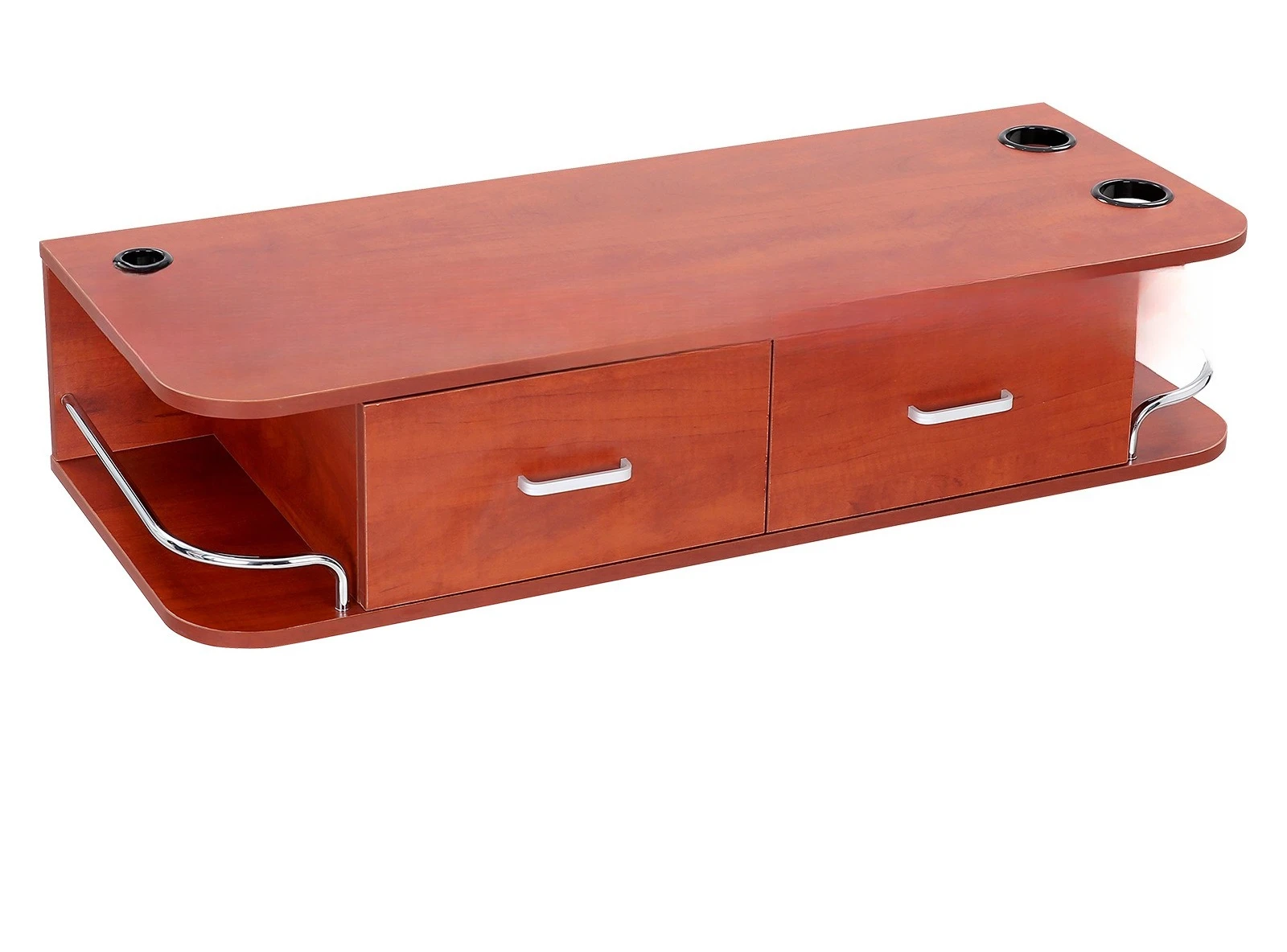 

Hair salon styling cabinet with drawer key lock MDF salon hair wall-mounted tool cabinet