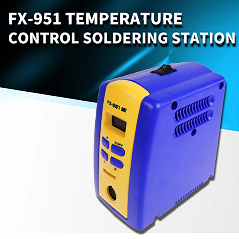 Digital Soldering Station Anti-static แบบบูรณาการเชื่อมเคล็ดลับ FX-951 ปากกาบัดกรีไฟฟ้า Fx951 220V