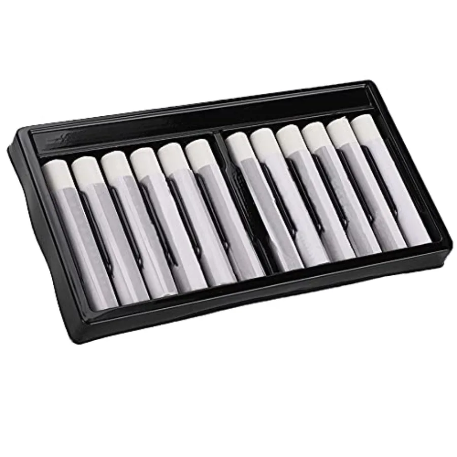 12PCS Soft Oil Pastels, White Oil Pastels, Painting Tool Ding Pen Stationery Indoor Activities School Supplies
