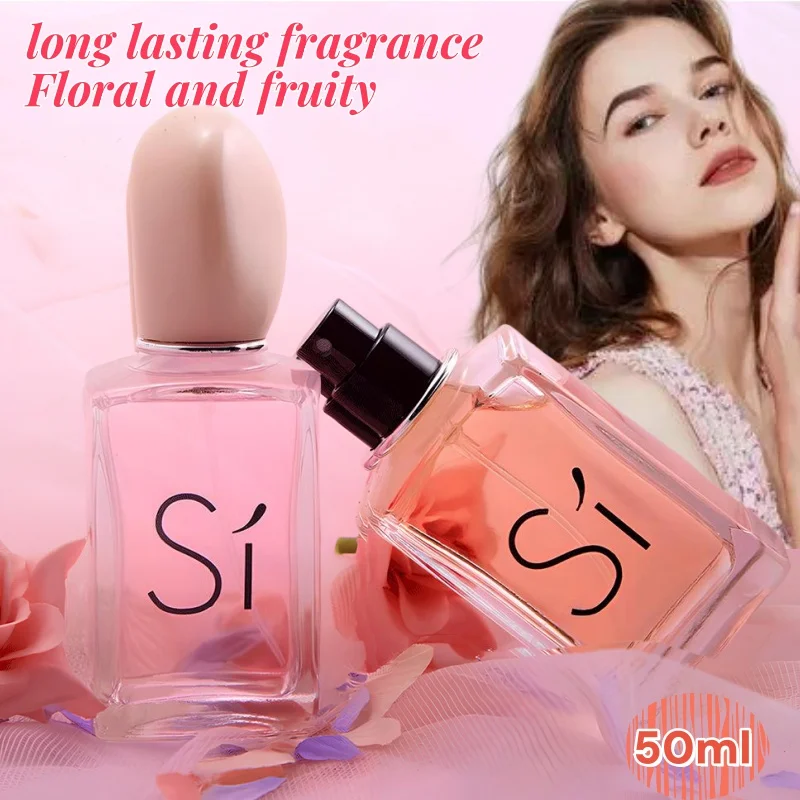 

Beloved SI Women's Perfume Long-lasting Fragrance Romantic Sweet Natural Floral and Fruity Fragrance Eau De Toilette 50ml