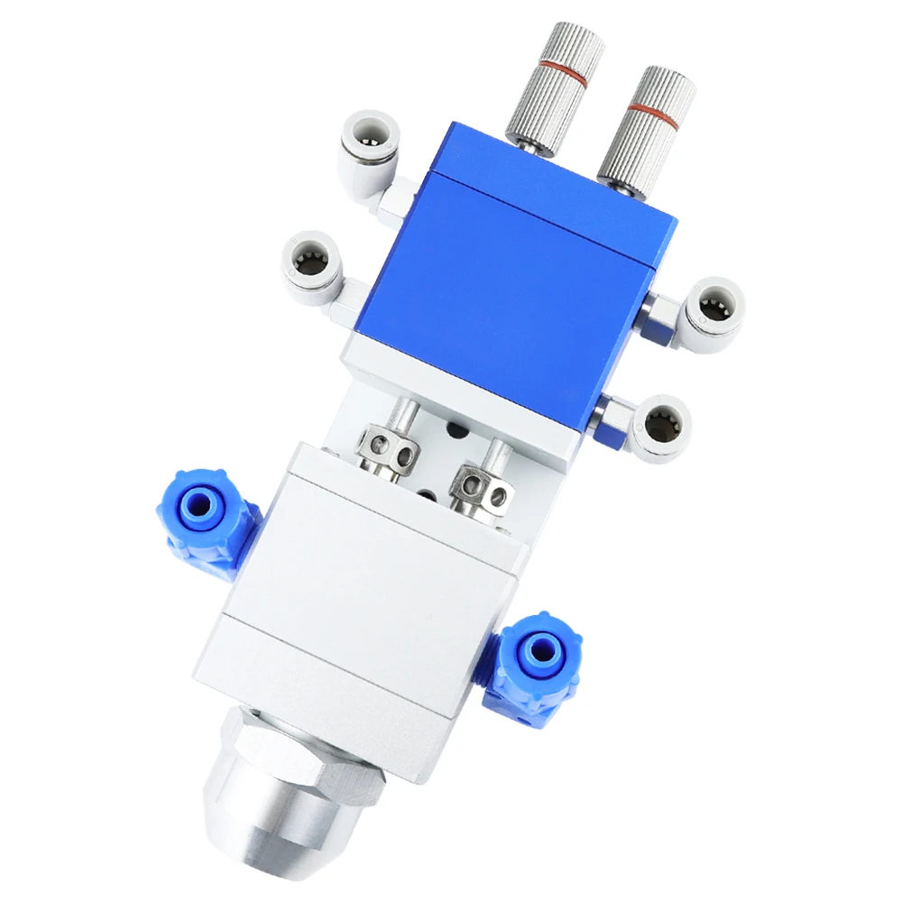 Double Liquid AB Glue Dispensing Valve, Pneumatic Two-component Glue Filling Valve, Epoxy Resin Glue UV Glue Dispensing Valve