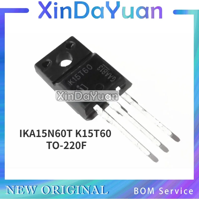 5 pcs IKA15N60T K15T60 TO-220F  MOS Field Effect Tube