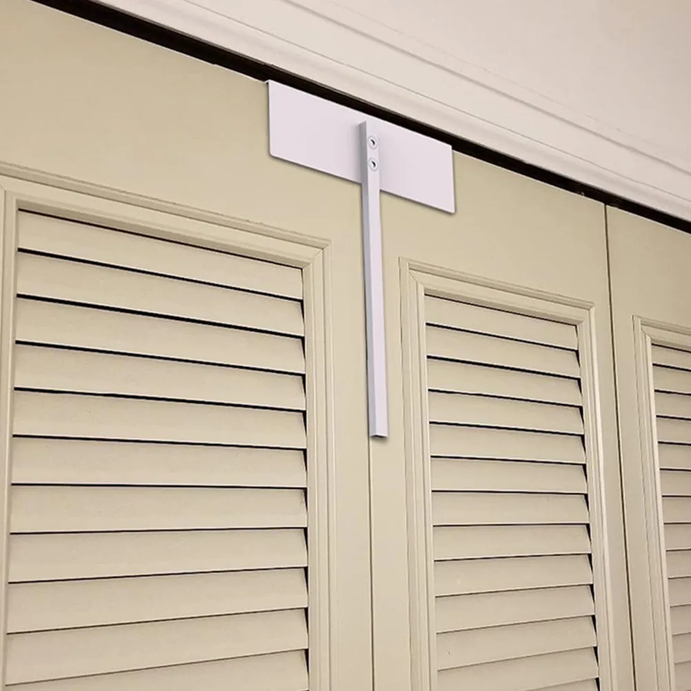 

Portable Bifold Door Lock Double Door Closet Lock Stainless Steel Security Locking Device for Folding Closet Safety