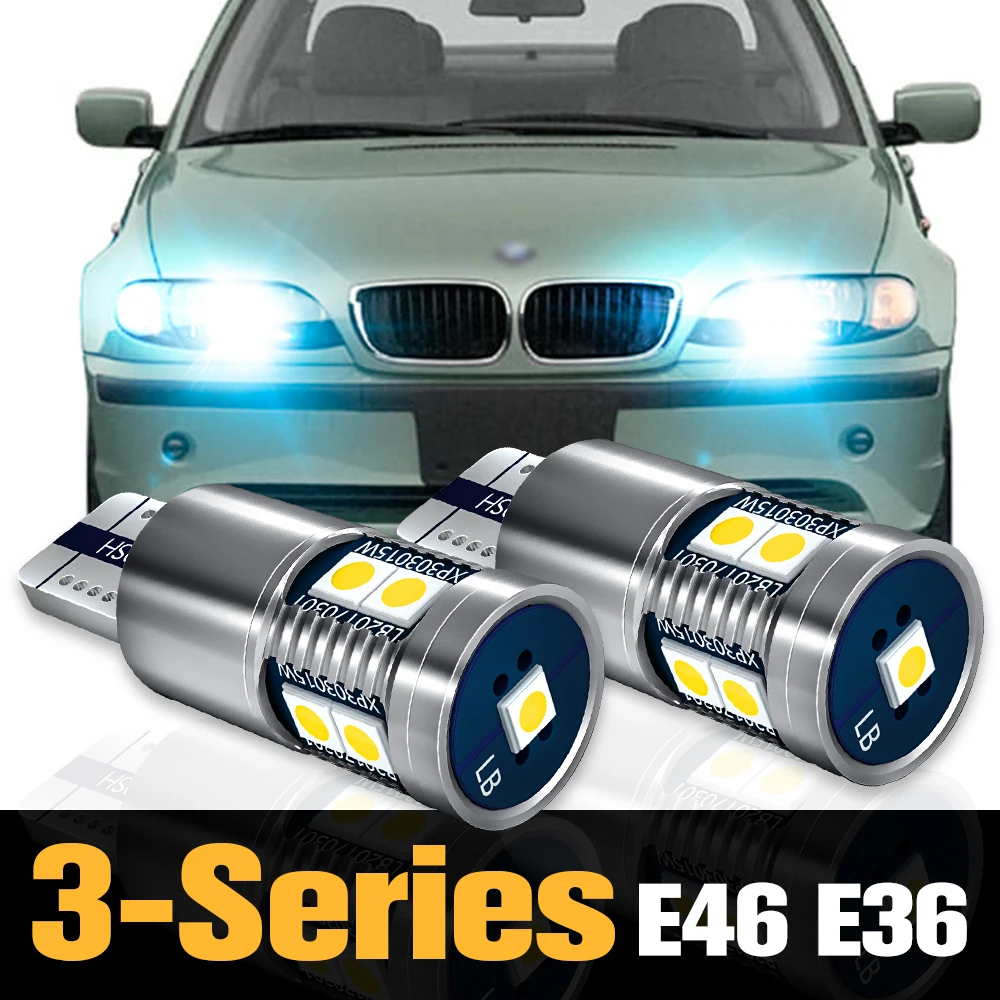 

2pcs Canbus LED Clearance Light Parking Lamp Accessories For BMW 3 Series E46 E36 1999 2000 2001 2002 2003 2004 2005 2006 2007